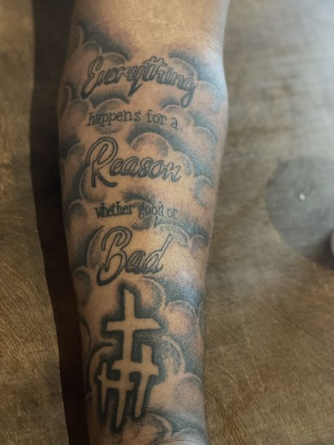 Fear God Shoulder Tattoo, Arm Tattoos For Guys Forearm, Fear God, Birthday Tattoo, Saved Tattoo, Tattoo Background, Forearm Sleeve, Forearm Tattoo Design, Forearm Sleeve Tattoos