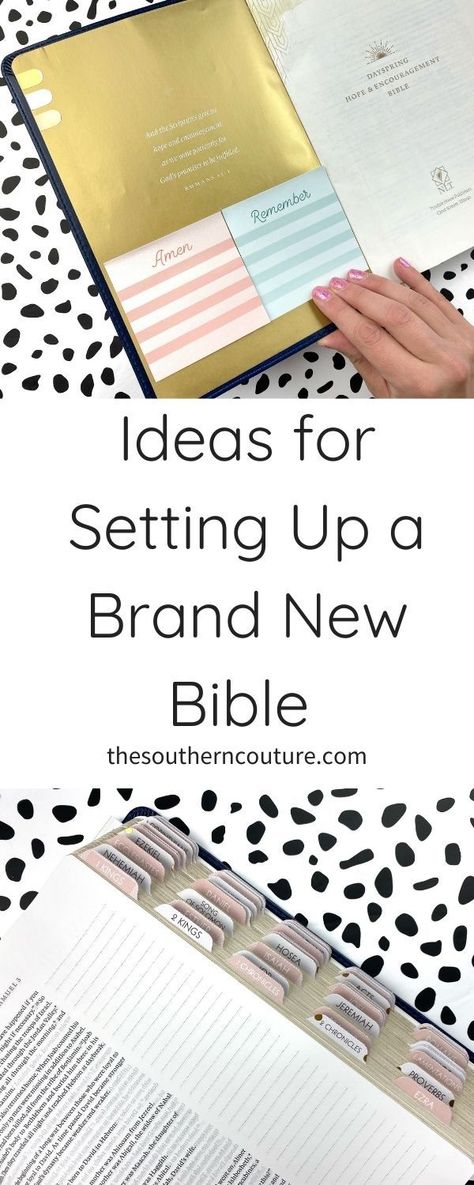 Organize your Bible study with Southern charm! ✨  Ideas for highlighting, note-taking, journaling, & more.  Perfect for beginners!  Includes tips & methods for effective Bible study. #biblestudy #biblejournaling #southerncharm #organization How To Tab My Bible, Bible Highlighting Table Of Contents, Bible Tab Ideas, How To Put Tabs In Bible, Bible Tabs Sticky Notes, Bible Organization, Bible Highlighting, Note Taking Tips, Bible Studies For Beginners