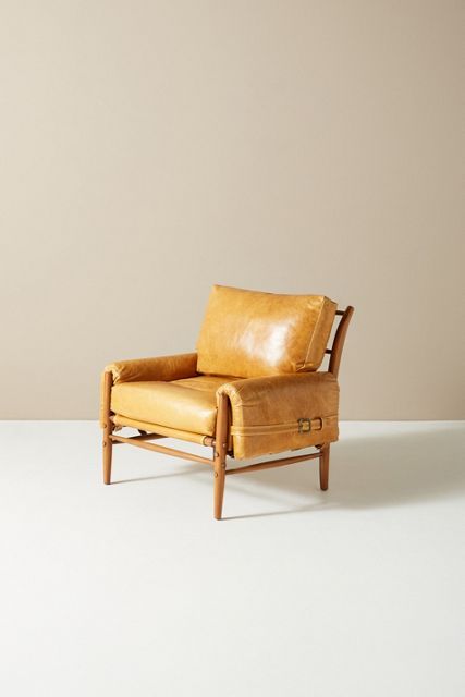 Anthropologie Heatherfield Chair, Anthropologie Rhys Chair, Anthropologie Chair Velvet, Woven Leather Chair, Yo Dream, Lounge Chair Leather Brown, Hanging Furniture, Leather Lounge Chair, Take A Seat