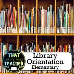 School Library Orientation, First Week Of School Library Lessons, Elementary School Library Lessons, Library Lessons For Kindergarten, Elementary Library Organization, Elementary Librarian Ideas, Media Specialist Elementary, Library Orientation Elementary, Elementary School Library Activities