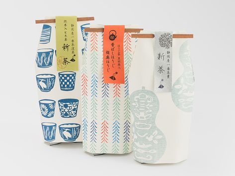 Fab authentic patterns and paper printing are used for Yamasu tea packaging Tea Package, Tea Packaging Design, Traditional Prints, Japanese Packaging, Graphisches Design, Cool Packaging, Graphic Design Packaging, Japanese Graphic Design, Tea Packaging