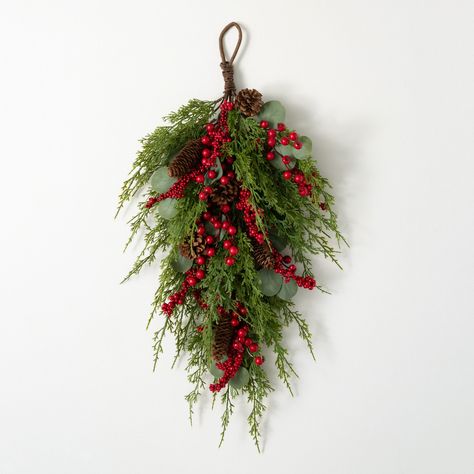 You'll love the The Holiday Aisle® Briarwick Faux Cedar Swag at Wayfair - Great Deals on all products with Free Shipping on most stuff, even the big stuff. Cedar Swag, Lux Christmas, Christmas Hanging Baskets, Outdoor Light Fixture, 15 Candles, Christmas Stem, Christmas Wreaths & Garlands, Christmas Swag, Crafts Gift Ideas