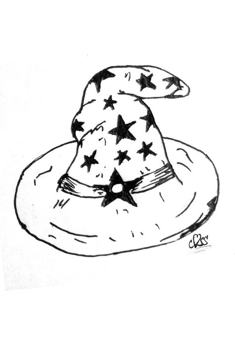 Magic hat drawing. Wrong Turn? How To Stay Creative. Be The Sorcerer Of Your Life. Mindset Is Everything. Magic Hat Drawing, Sorcerer Drawing, Wizard Drawings, Hat Drawing, Stay Creative, Mindset Is Everything, Magic Hat, Our Path, Wrong Turn