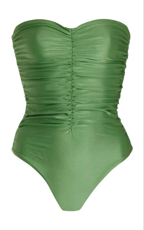 Zimmerman Swimwear, Andrea Iyamah, Swimwear 2024, Green One Piece Swimsuit, Swimsuit Ideas, Runway Outfits, Vintage Swim, Concept Clothing, Summer Life