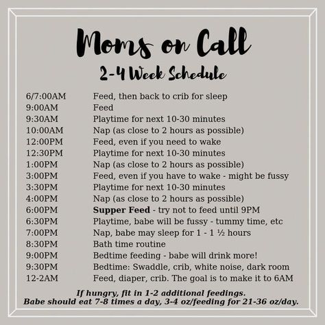 Moms On Call, Newborn Schedule, Week Schedule, Baby Schedule, Baby Kicking, Pumping Moms, First Time Mom, Baby Sleep Problems, Sleep Schedule