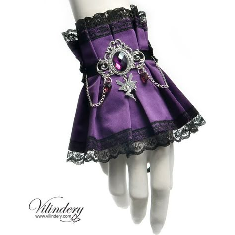 Violet Victorian cuff bracelet with purple crystals and a fairy,... ($36) ❤ liked on Polyvore featuring jewelry, bracelets, victorian jewelry, black lace jewelry, victorian cameo jewelry, purple bangles and cuff bangle bracelet Black Lace Fashion, Vintage Prom Dresses 1950s, Fantasy Accessories, Anting Manik, Cocktail Dress Vintage, Purple Outfits, Accessories Wedding, Decor Black, Lace Dress Black