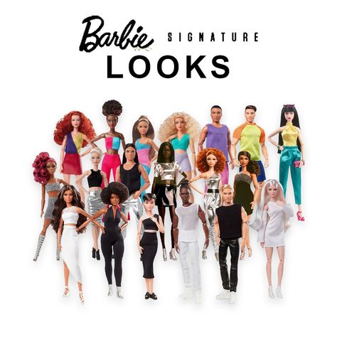 Barbie Signature Looks Dolls | Barbie Signature Looks dolls:… | Flickr Barbie Looks Dolls, Barbie Benetton, Barbie Signature Looks, Barbie Dog, Barbie Signature, Custom Barbie, Barbie Sets, Barbie Collector Dolls, Barbie Fashionista Dolls