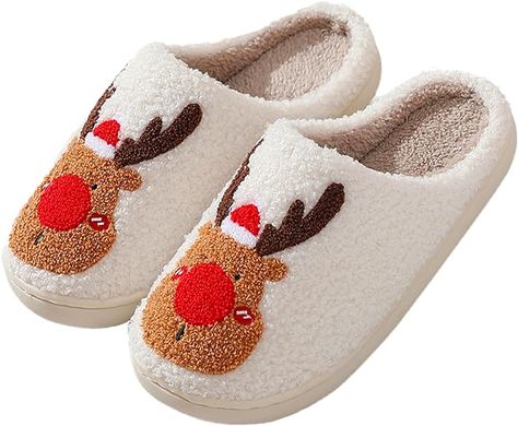 Holiday Slippers, Cozy Shoes, Christmas Slippers, Indoor Outdoor Slippers, Bedroom Slippers, Winter Slippers, Outdoor Slippers, Fuzzy Slippers, Warm Slippers