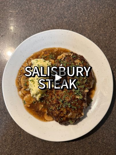 1.5M views · 17K reactions | Salisbury Steak #chefmarky #gripostock #salisburysteak #burgersteak #recipes #steak #burgers | Chef Marky | Chef Marky · Original audio Dairy Free Vegetable Recipes, Steak Burgers, Recipes Steak, Gf Dinner, Salisbury Steak Recipes, Hamburger Steak, Salisbury Steak, Main Menu, Beef Recipes Easy