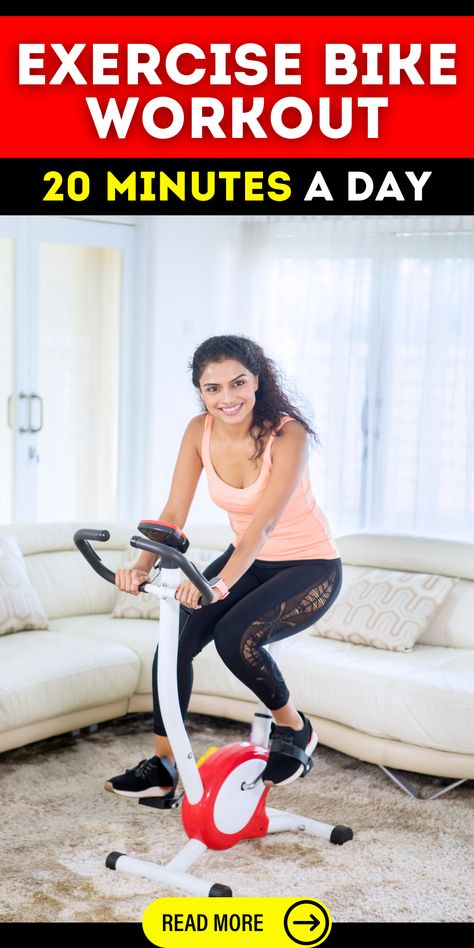 Get the best indoor exercise experience with a bicycle workout plan. Ideal for beginners, this routine offers excellent fat burning benefits.A recumbent exercise bike workout is an excellent choice for home fitness. Especially beneficial for beginners, it makes indoor cycling enjoyable and easy. Exercise Bike Workout Beginner, Bicycle Exercise Bike Workouts, Indoor Bicycle Workout, Indoor Bike Workout Beginner, Bike Workout Stationary Beginner, 20 Min Stationary Bike Workout, Hill Workout, Cycling Benefits, Stationary Bike Workout