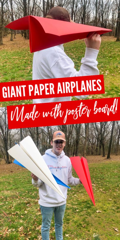 Airplane Day At School, Giant Paper Airplane, Paper Airplane Activities For Kids, Paper Airplane Activities, Folding A Paper Airplane, Flying Activities For Kids, Airplane Activity For Kids, Airplane Party Games, Mountain Activities For Kids