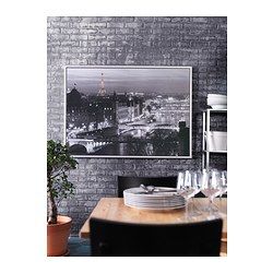 VILSHULT Picture - IKEA Parisian Bedroom, Apartment Needs, Bedroom Deco, Bedroom Furnishings, Paris Pictures, Big Design, Interior Renovation, Dining Nook, Dining Room Walls