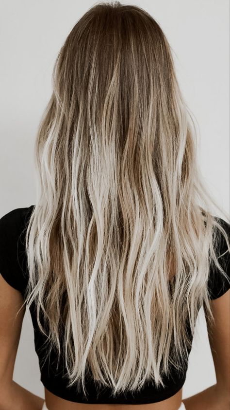 Lived In Beach Blonde, Beach Blonde Highlights, Auburn Blonde Hair, Blonde Highlights Ideas, Auburn Blonde, Balayage Long Hair, Highlight Hair, Highlights Ideas, Extra Long Hair