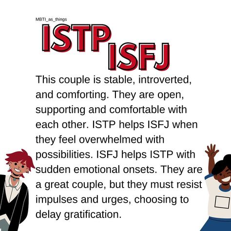 Isfj And Istp Relationship, Istp Relationships, Istp Personality, Mbti Types, Mbti Personality, Myers Briggs, Personality Type, Personality Types, Infj