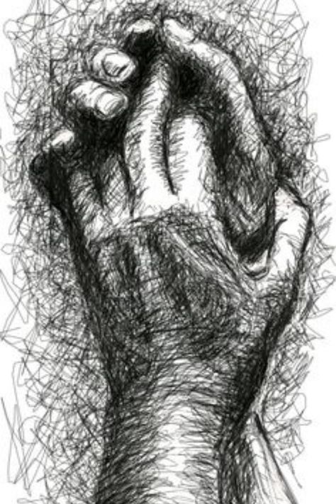 Henry Moore Hands, Scribbling Art, Henry Moore Drawings, Scribbling Drawing, Scribble Drawings, Scribble Sketch, Scribble Drawing, Pencil Portraits, Scribble Art