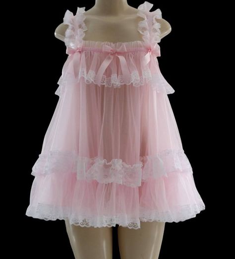 Pink Babydoll Dress, Pink Babydoll, Period Piece, Baby Doll Dress, Y2k Clothes, Dolce E Gabbana, Kawaii Clothes, Looks Style, Babydoll Dress