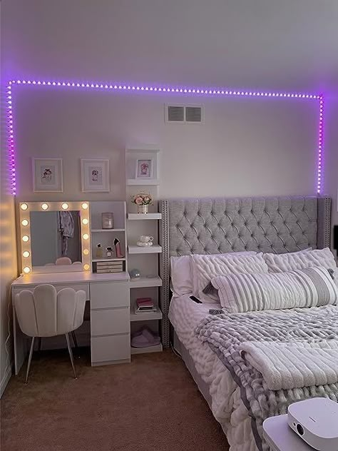 White Room Decor, Luxury Room Bedroom, Classy Bedroom, Room Redesign, Girl Bedroom Designs, Preppy Room, Redecorate Bedroom, Teen Bedroom Decor, Luxury Rooms