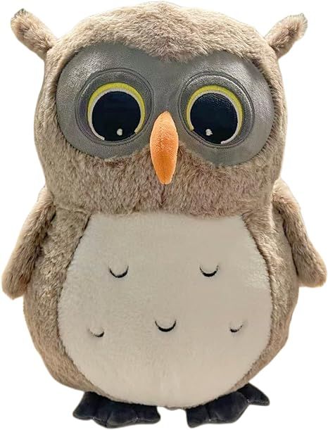 Amazon.com: Ryttir 15 Inch Chubby Gray Big Owl Stuffed Animals Plush, Adventure Stuffed Owl Toy, Brave Boy's and Girl's Room Owls Plush Decor, Funny Stuffed Owl Gifts for Kids and Women : Toys & Games Plush Decor, Stuffed Owl, Owl Toy, Funny Owls, Owl Plush, Owl Pet, Owl Gifts, Girl's Room, Plush Pillows