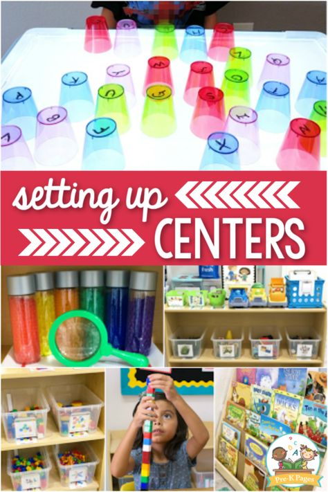 Classroom Layout Ideas, Preschool Classroom Centers, Centers In Preschool, Centers Classroom, Preschool Stations, Preschool Classroom Layout, Tk Ideas, Prek Learning, Preschool Classroom Setup