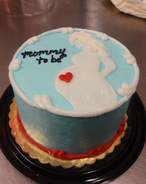 Mother's Day Cake - Mommy to be - Erin Miller Cakes - https://www.facebook.com/erinmillercakes Mom To Be Birthday Cake, Dad To Be Cake Ideas, Mom To Be Cake Ideas, Pregnancy Cake Ideas, Mom To Be Cake Design, Mommy To Be Cake, Mom To Be Cake, Pregnancy Cake, Erin Miller