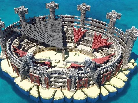 Here are 7 Giant Creations to Make in ... Minecraft Arena, Minecraft Temple, Minecraft Kingdom, Minecraft Steampunk, Minecraft Mansion, Minecraft Seed, Minecraft Castle, Minecraft Medieval, Minecraft City