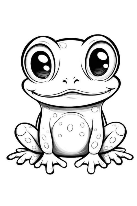 Therapy Coloring Pages, Frog Coloring, Deer Coloring Pages, Giraffe Coloring Pages, Dolphin Coloring Pages, Frog Coloring Pages, Farm Animal Coloring Pages, Frog Drawing, Kids Animals