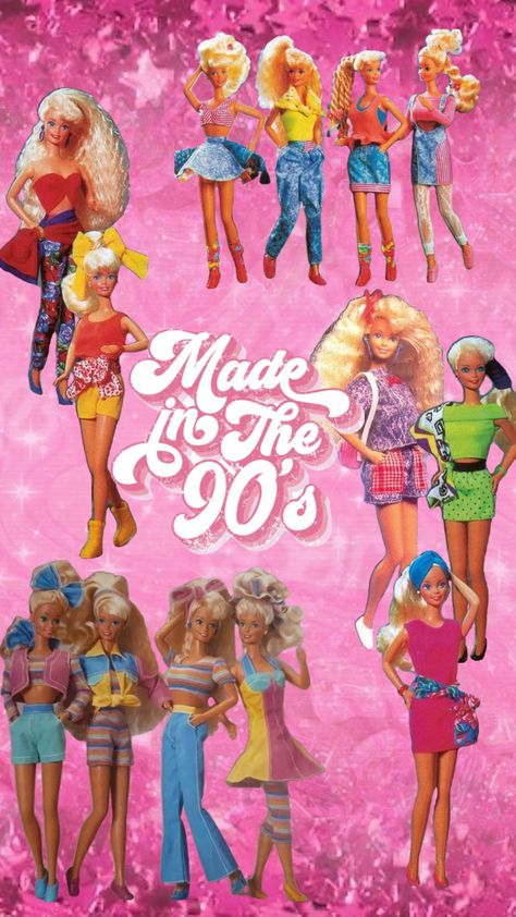 90s Barbie was the best. 🩷 #barbie 90s Barbie, Barbie 90s, 90s Aesthetic, Barbie Dolls, Dolls, Pink