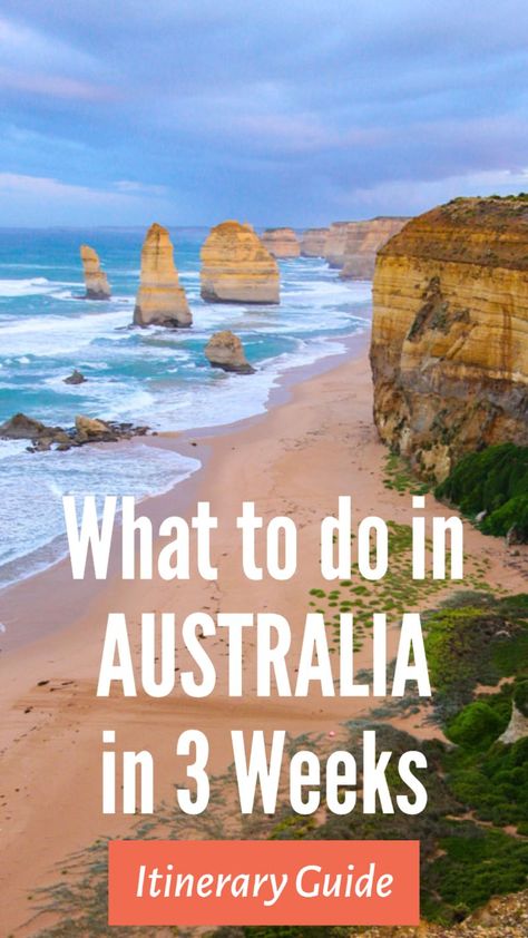 The Ultimate 3 Week Australia Itinerary For 2023! Australia Itinerary 3 Weeks, Australia Itinerary 2 Weeks, Australia 3 Week Itinerary, Australia Itinerary 10 Days, Things To Do In Australia, Australia Roadtrip, The 12 Apostles, Australia Trip, Australian Road Trip