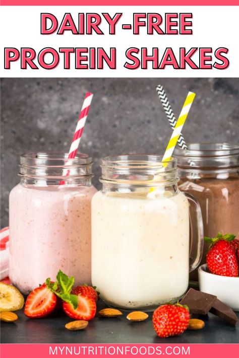 Explore tasty dairy-free protein shake recipes for a healthy boost. Get expert tips and flavorful options! Protein Shake Without Milk, Dairy Free Protein Shake Recipes, Protein Shake No Milk, Lactose Free Protein Shake, Dairy Free Protein Smoothies, Protein Shake Recipes Dairy Free, Non Dairy Protein Shakes, Dairy Free Protein Shake, Sugar Free Protein Shakes