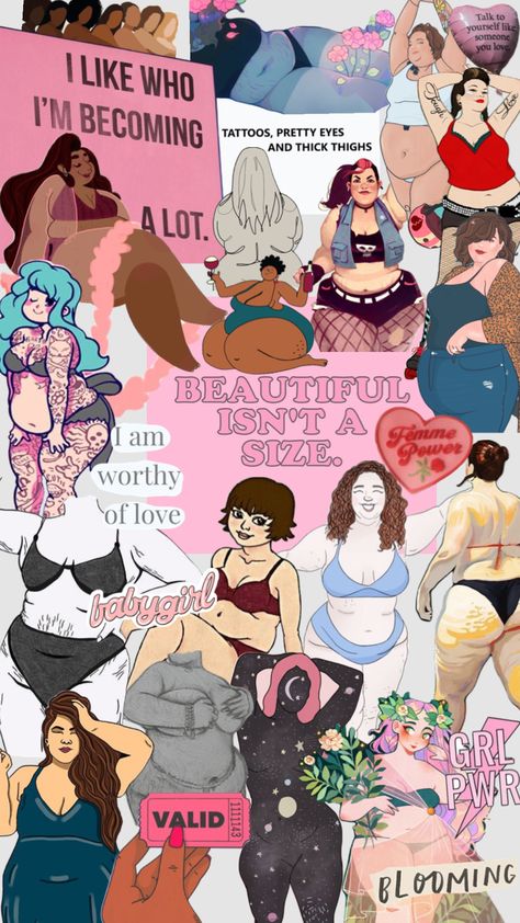 Plus Size Wallpaper Aesthetic, Plus Size Wallpaper, Sublimation Cups, Fun Aesthetic, Smash The Patriarchy, Coffin Nails Long, The Patriarchy, Nails Long, Connect With People