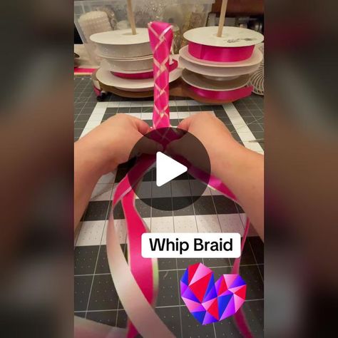 TikTok · stacysmums Whip Braid Tutorial, Mum Braids Tutorials, Homecoming Braids For Mums, Braids For Mums, Garters Homecoming, Garter Mum, Homecoming Braids, Hoco Dance, Senior Mums