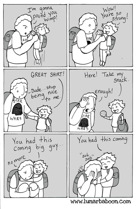 bullied Dani Davito, Lunarbaboon Comics, Social Advice, The Awkward Yeti, Life Comics, Mason Jar Crafts Diy, Baboon, Fun Comics, Cute Comics