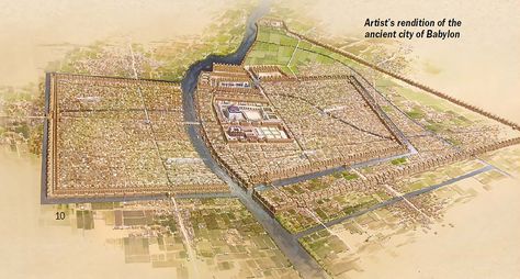 An accurate view of Babylon, Iraq  https://imgur.com/gallery/KNEnX Babylon Map, Babylon City, Ancient Babylon, Ancient Mesopotamia, Bible History, Fantasy City, Ancient City, Mesopotamia, Books Of The Bible