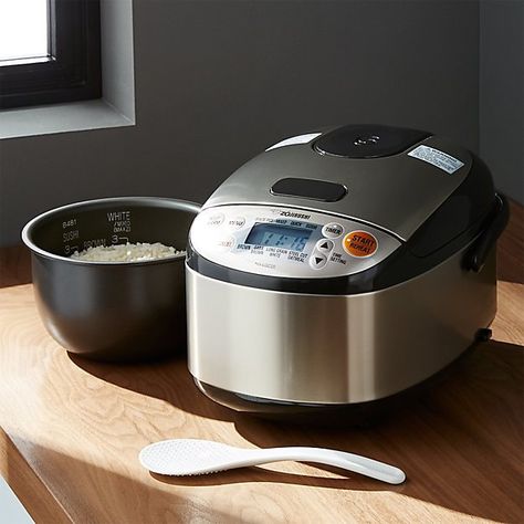 Zojirushi Rice Cooker, Cooking Grains, Rice On The Stove, Cooking Wild Rice, Fluffy Rice, Rice Cooker Recipes, Cheesy Chicken Broccoli, Broiled Chicken, Perfect Rice