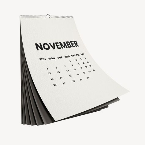 Calendar Mockup, Mockup Wall, Calendar Wall, Hanging Calendar, Calendar 2023, Mockup Free Psd, Free Mockup, 3d Rendering, Wall Calendar