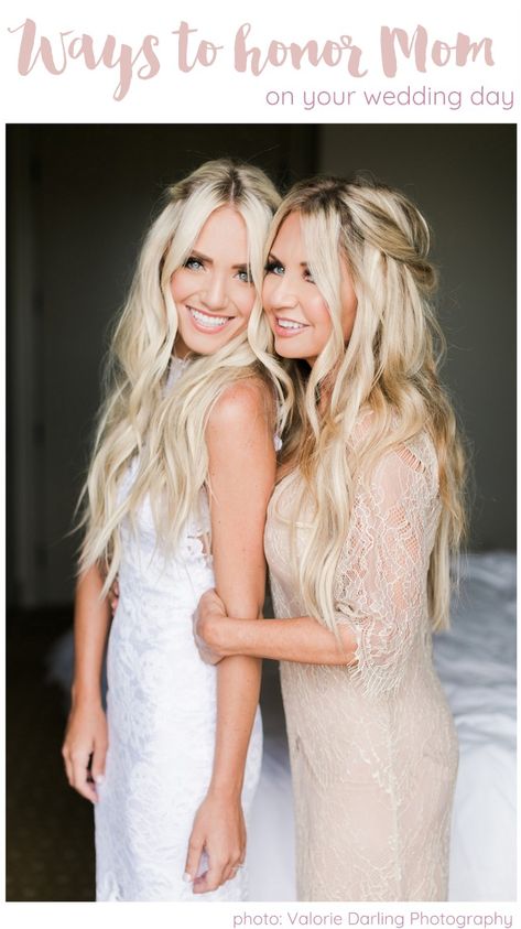 18 Thoughtful Ways to Honor + Include Mom on Your Wedding Day Savannah Soutas, Brides Mom, Mom Wedding, Grace Loves Lace, Wedding Planning Advice, Wedding Hair Pins, Wedding Advice, Wedding Planning Tips, Wedding Planners