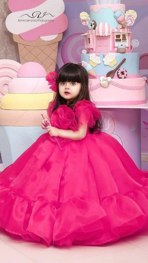 Fancy Frocks For Kids, Kiddie Prom, Marriage Saree, Designer Frocks, Princess Frocks, Birthday Frocks, The Importance Of Family, Frocks For Kids, Blended Families