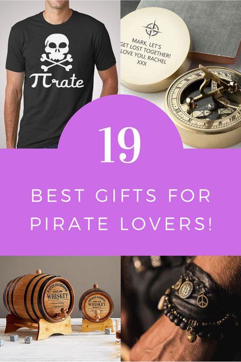 Pirate Themed Gifts, Pirate Gift Ideas, Diy Christmas Gifts For Men, Themed Gift Ideas, Pirate Gifts, Ahoy Matey, Themed Gift Baskets, Diy Gift Baskets, Work Anniversary