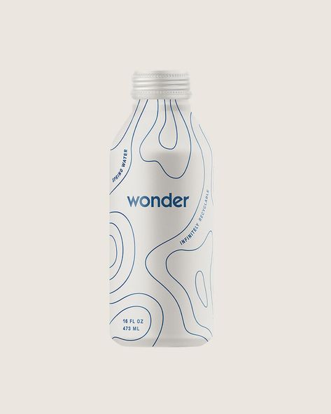 Break Maiden - Creative Studio Water Bottle Graphic Design, Bottled Water Logo, Toothbrush Packaging, Water Bottle Logos, Hop Water, Mineral Water Brands, Water Bottle Label Design, Soul Tribe, Branded Water Bottle