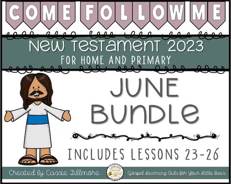 LittleBeeLearners - Etsy Come Follow Me 2023, Family Scripture, Doctrine And Covenants, Primary Activities, Primary Lessons, Primary Teaching, Primary Teachers, Church Of Jesus Christ, Scripture Study