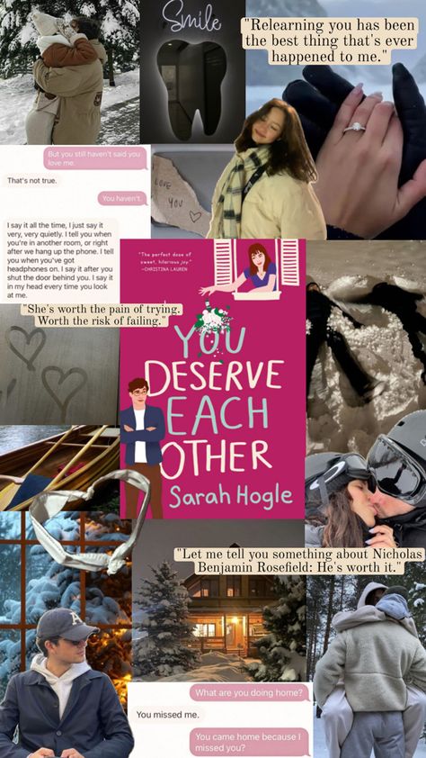 Book aesthetic You Deserve Each Other Book Aesthetic, Spicy Books Aesthetic, All That You Deserve Book, You Deserve Each Other Sarah Hogle, You Deserve Each Other Aesthetic, You Deserve Each Other, You Deserve Each Other Book, Fictional Aesthetic, Books Edits