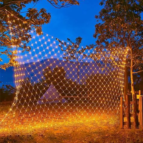 Christmas Net Lights, Fairy Lights Garden, Mesh Lighting, Net Lights, Outdoor Fairy Lights, Curtain String Lights, Spot Design, Childrens Lighting, Novelty Lights