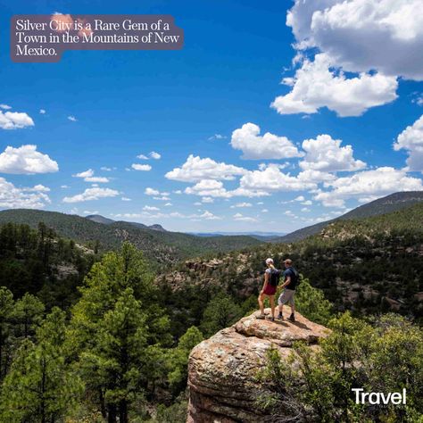 There aren’t many places in the United States that boast dark skies, millions of acres of unspoiled nature to explore, a historical downtown and a vibrant cultural scene. One of those rare gems is Silver City, New Mexico, a small mountain town nestled in the southwest corner of New Mexico. Read the full article at https://traveltasteandtour.com/2024/06/silver-city-is-a-rare-gem-of-a-town-in-the-mountains-of-new-mexico/ . . . . #adventuretime #taste #hiking #hikingadventures Deming New Mexico, Silver City New Mexico, Colorado Mining Towns, Silver City, G Adventures, Mountain Town, Rare Gems, Dark Skies, Adventure Time