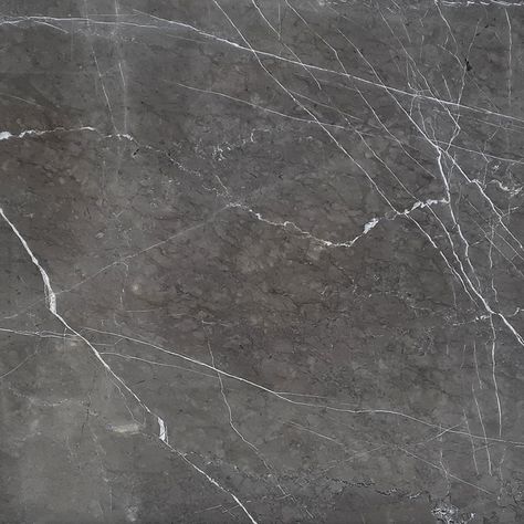 Pietra Grey Marble Turkey in Turkey. Uniform and compact in appearance, the tones of its base move very subtly between carbons and graphite. Pietra Grey Marble, Dark Grey Marble, Grey Stone Wall, Grey Marble Tile, Guest Bathroom Design, Spanish Modern, Stone Wall Cladding, Marble Bar, Salmon Run