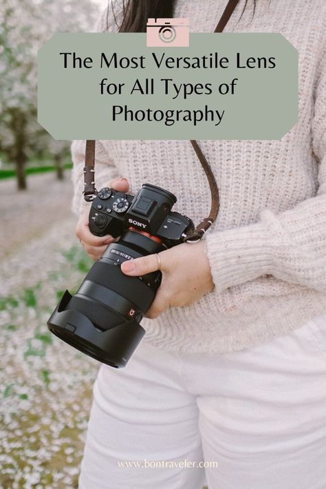 The Most Versatile Lens for All Types of Photography - Bon Traveler Canon Camera Tips, Camera Ideas, Digital Photography Lessons, Nikon Lens, Camera Tips, Photography Lenses, Indoor Photography, Photo Fun, Travel Photography Tips