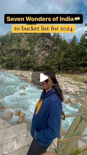 Megha Jaswal | Travel & Lifestyle on Instagram: "Add to your bucket list for 2024🙌🏼 #ourincredibleindia   Save & Share this reel with your friends and family.  [Places to visit in 2024, Wonders of India, Travel India, Beautiful Places in India] #happygroovylucky" Best Places To Travel In India, India Beautiful Places, Beautiful Places In India, India Bucket List, Travel India Beautiful Places, Instagram Add, Travel India, India Travel, Travel Lifestyle