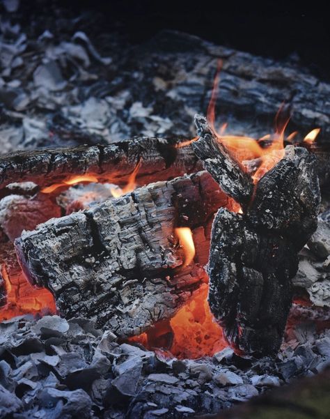 Hot Coals Aesthetic, Wildfire Druid Aesthetic, Wildfire Druid, Hot Coals, Candle Fire, Fire Photography, Medieval Period, Game Of Thrones Houses, Camp Cooking