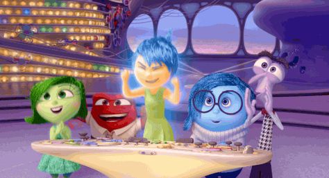 Disney Gifs, Inside Out Emotions, Inside Out Characters, Pixar Films, Disney Inside Out, Disney Gif, Mindy Kaling, Busy Teacher, Pixar Movies