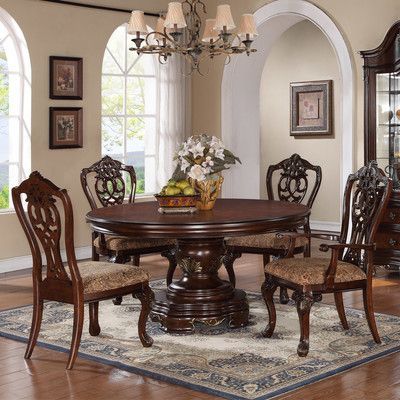 Antique Dining Room Furniture, Formal Dining Room Sets, Antique Dining Room, Round Dining Room Sets, Round Pedestal Dining, Round Pedestal Dining Table, Carved Table, Round Dining Table Sets, Round Dining Room