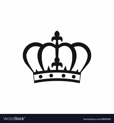 Simple Crown Design, Crown Drawing Simple, Simple Queen Crown Tattoo, Crown Simple Drawing, Queen Crown Drawing Simple, Crown Vector Design, Simple Crown Tattoo, Crown Outline, Crown Logo Design